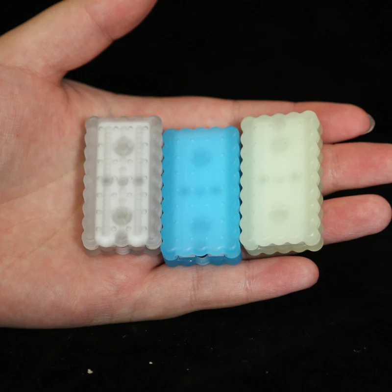 Fidget Slider Luminous Biscuits Machinery Slider Adult EDC Metal Fidget Toys ADHD Stress Relief Toys Adult Gift