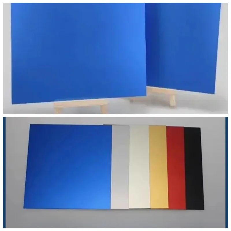 1-5pcs Colorful Anodized Aluminum Alloy Plate 5052 Aluminum Sandblasted Surface Sheet Thickness 0.5/1/1.5/2mm W/L 100/200/300mm