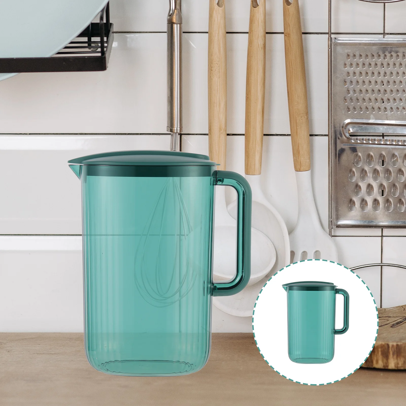 

Cold Water Pitcher Household Large Capacity Juice Kettle for Fridge Kitchen Water Container Beverage Kettle Portable Safe