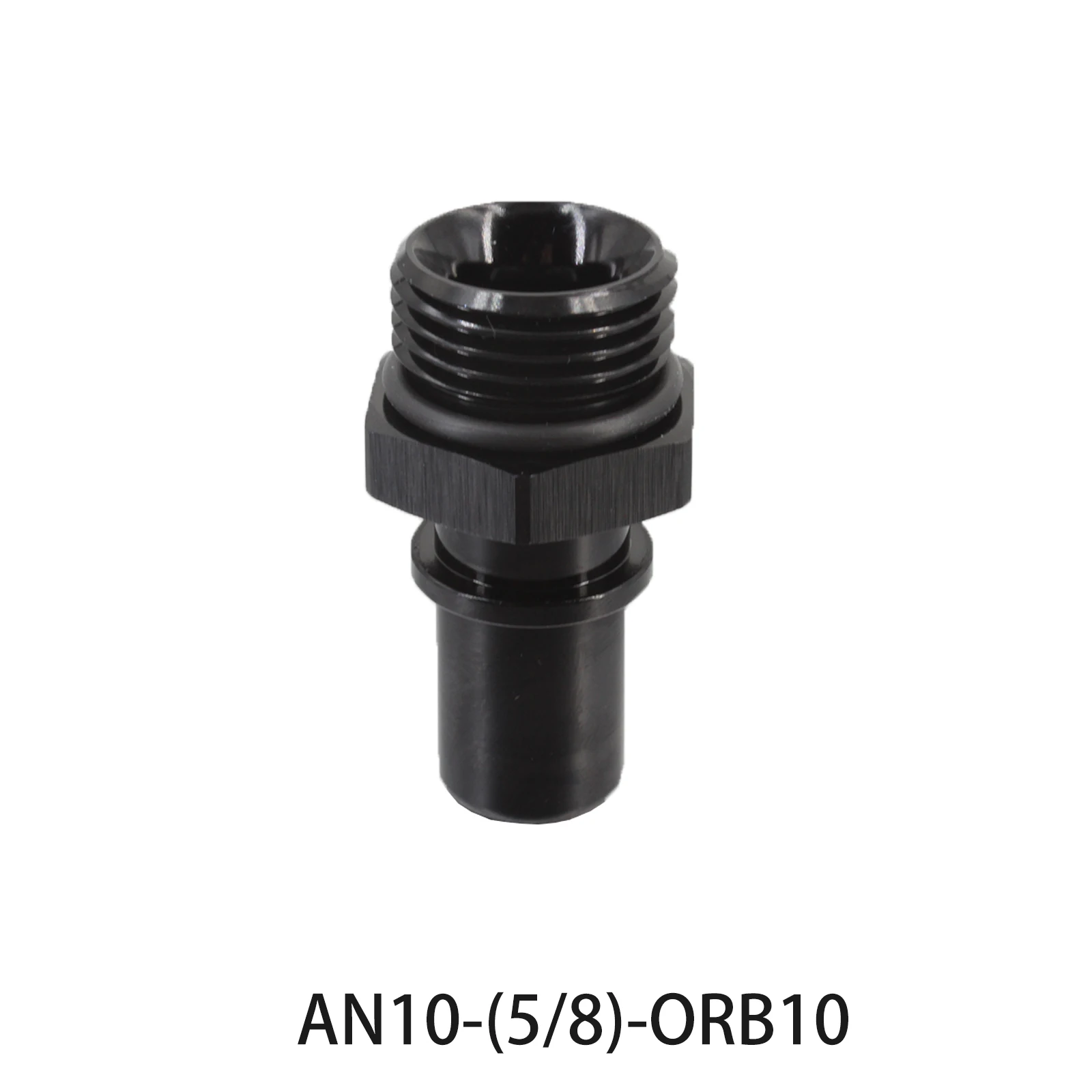 AN10 Slangaansluiting met snelsluiting -4AN -6AN -8AN -12AN ORB-adapter 0 ° /45 ° /90 ° /180 °   Draaibare aluminium fitting voor brandstofkoelerleiding
