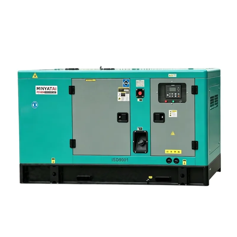 Ultra Low Noise Soundproof Ricardo Water Cooled Generator Set 30/40/50kW 3 Phase ATS Residential Commercial Backup Power