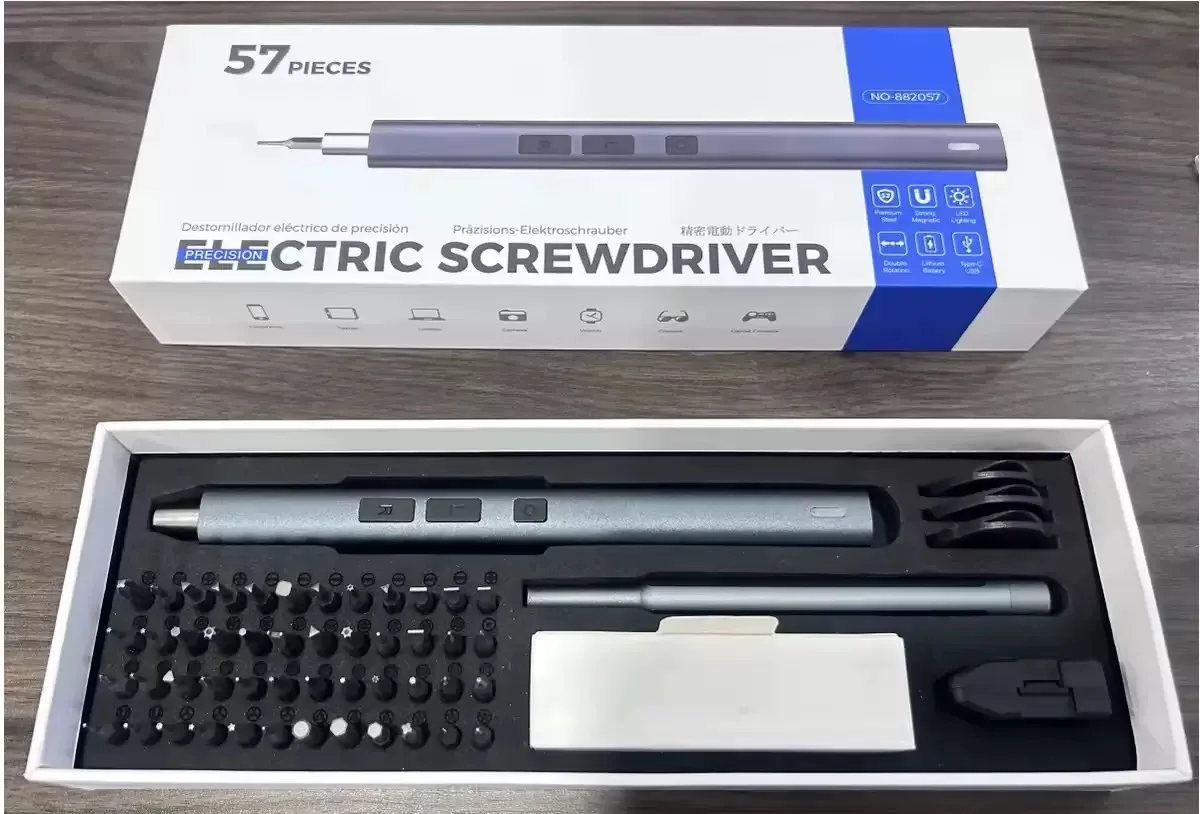 57-28-in-1電動スクリュードライバーセット精密電動工具キット充電式ワイヤレスミニ小型ビット-xiaomiモバイル携帯修理用