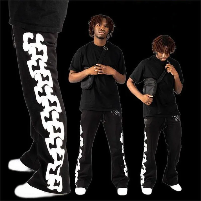 

Aesthetic Y2K Cargo Pant Overall Pants Harajuku Fashion Casual Loose Men Rock Straight Wide Leg Pant Hip Hop Streetwear Joggers