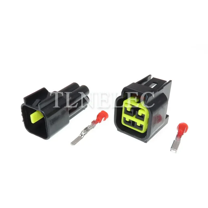 Black Furukawa 4 Pin Way Male Female Electric Throttle Speed Regulation Switch Auto Connector FW-C-4M-B FW-C-4F-B