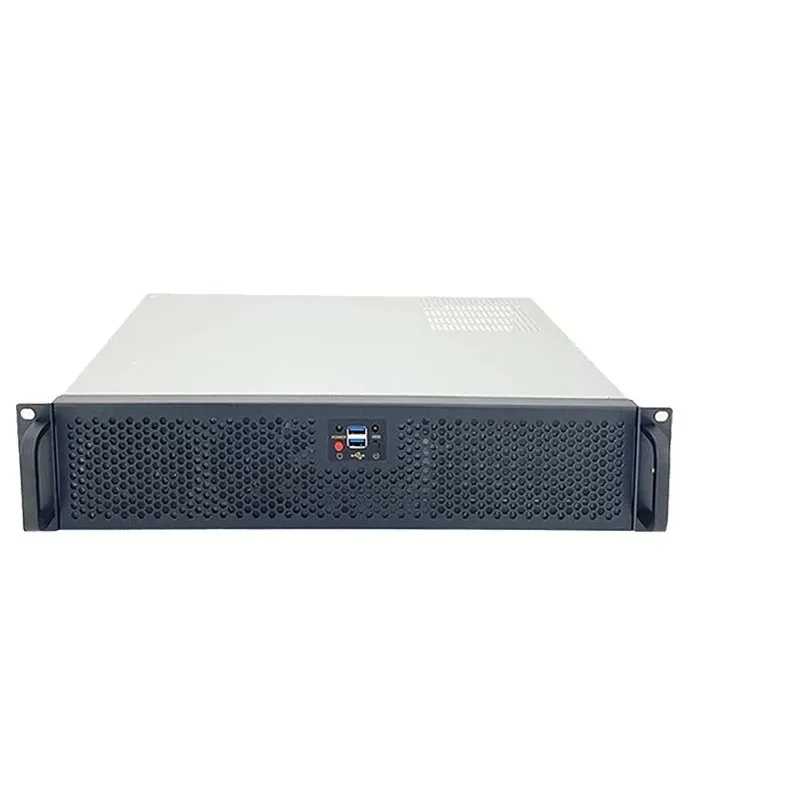 19Inch 300MM Depth 2U ATX Rack Mount Server Chassis with Two 8cm Cooling Fans