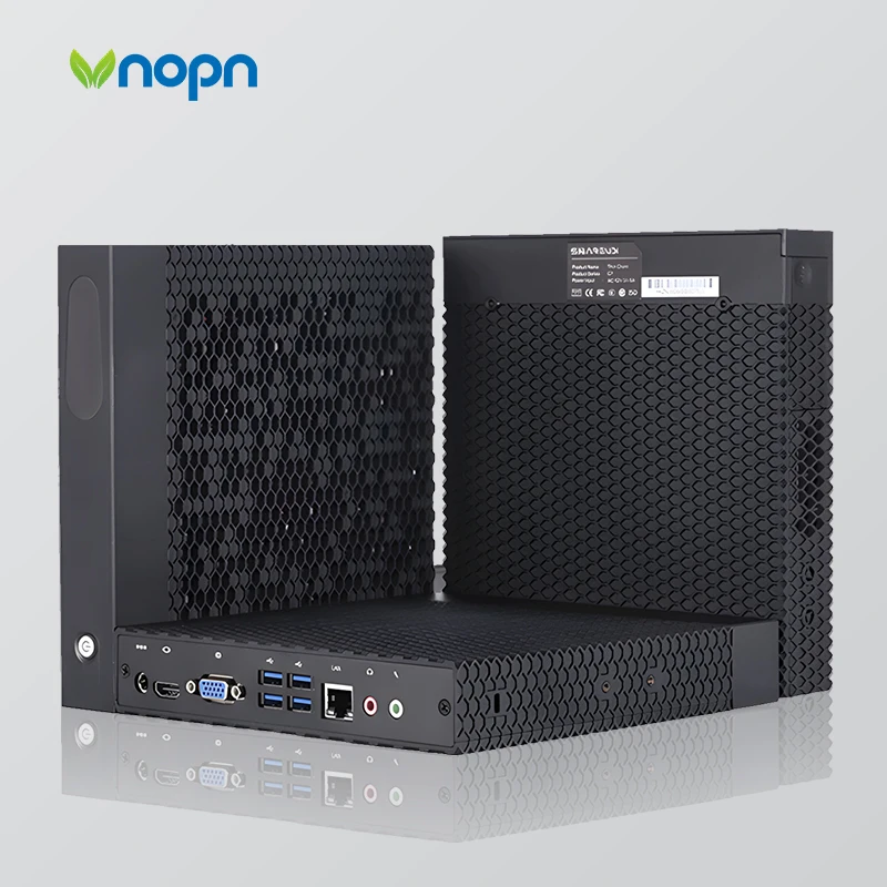 VNOPN Mini PC Intel Core i3 6157U Windows10 WIFI5 DDR4 LAN HDMI 4K Doppio Display Gaming/Ufficio Mini PC desktop mini computer