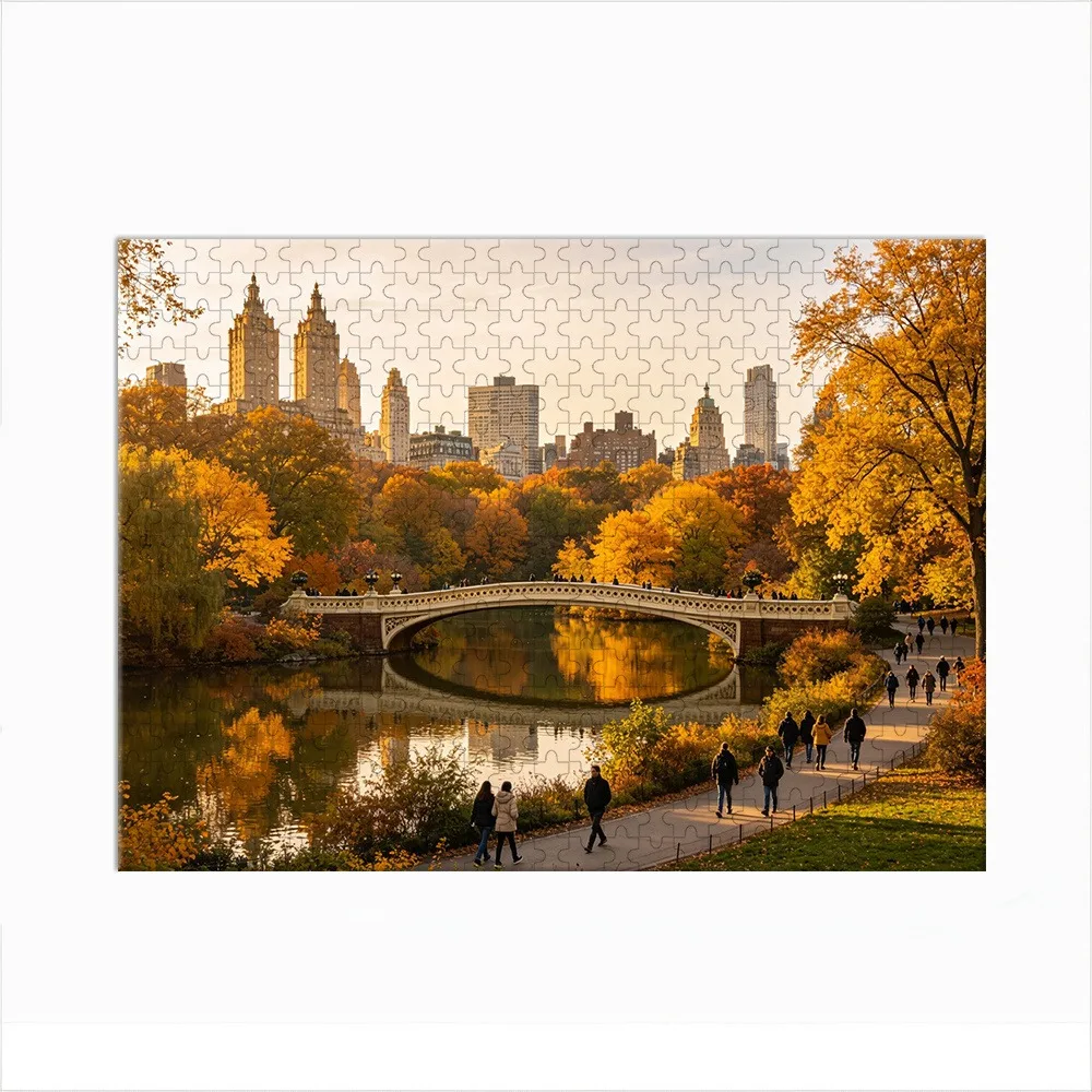 35/300/500/1000pcs Personalized Custom Photo Puzzle Family Photo DIY Toy Decoration Collectiable Gift Present Christmas