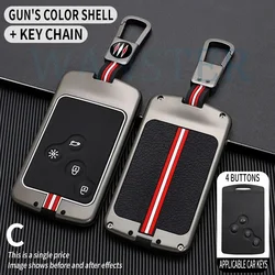for Renault Megan QM5 Clio Fluence Laguna Nema Zoe Scenic Koleos Kadjar Talisman Espace Dacia Sandero Car Key Cover Case Shell