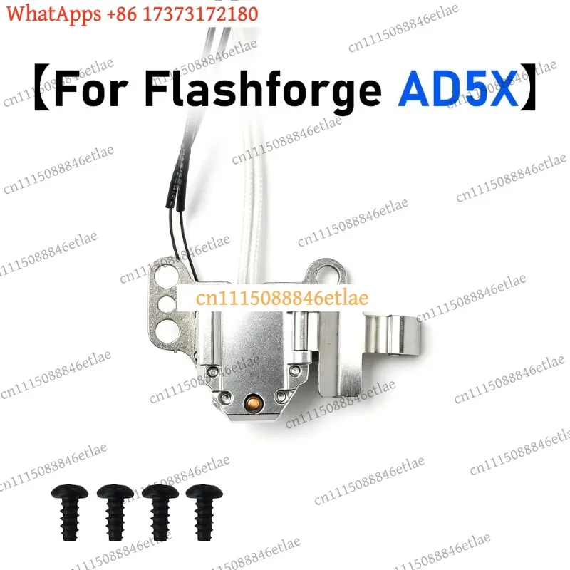 k3 AD5X Hotend Heating Assembly Kit for Flashforge AD5X w/ Heater Cartridge Thermistor & Temp Sensor