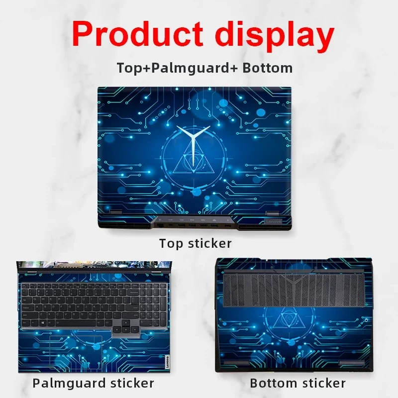 For Lenovo 2023 Legion Pro 7 Slim 5 Sticker 2020 Legion 5 15.6-inch Legion 5 pro 2021 laptop skin protection stickers