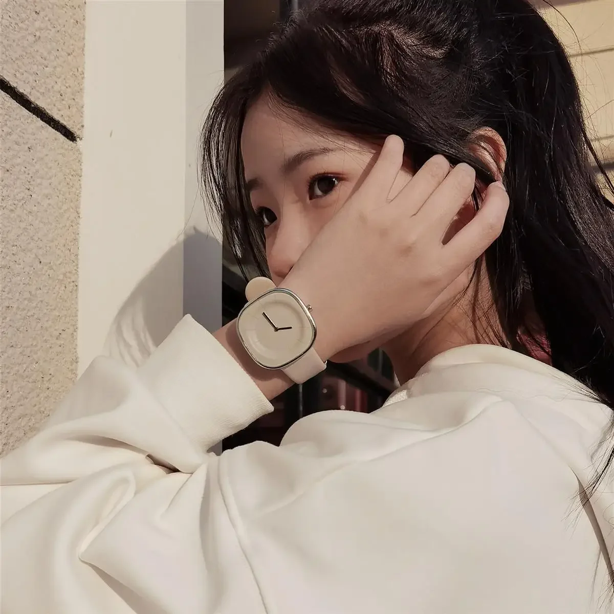 Модные женские часы, женские часы, брендовые спортивные стильные кожаные часы для женщин и девочек, женские кварцевые наручные часы Montre Femme