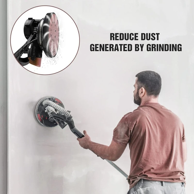 225mm 9-inch 8-hole sanding machine sandpaper, suitable for woodworking metal grinding and polishing tools, 40-2000grit