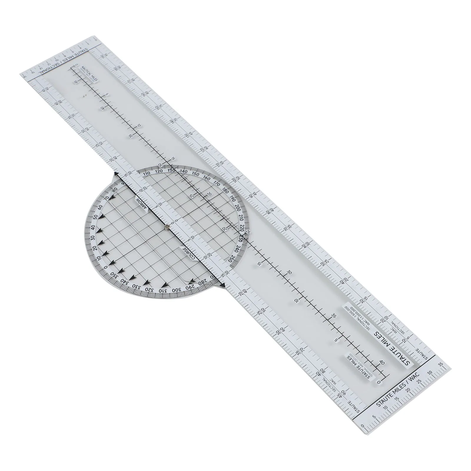 

Aviation Navigation Pilot Ruler Aviation Training 33.6*11.1 Cm Strong ABS Ruler For Aviation Use Heat Resistant To 60 C