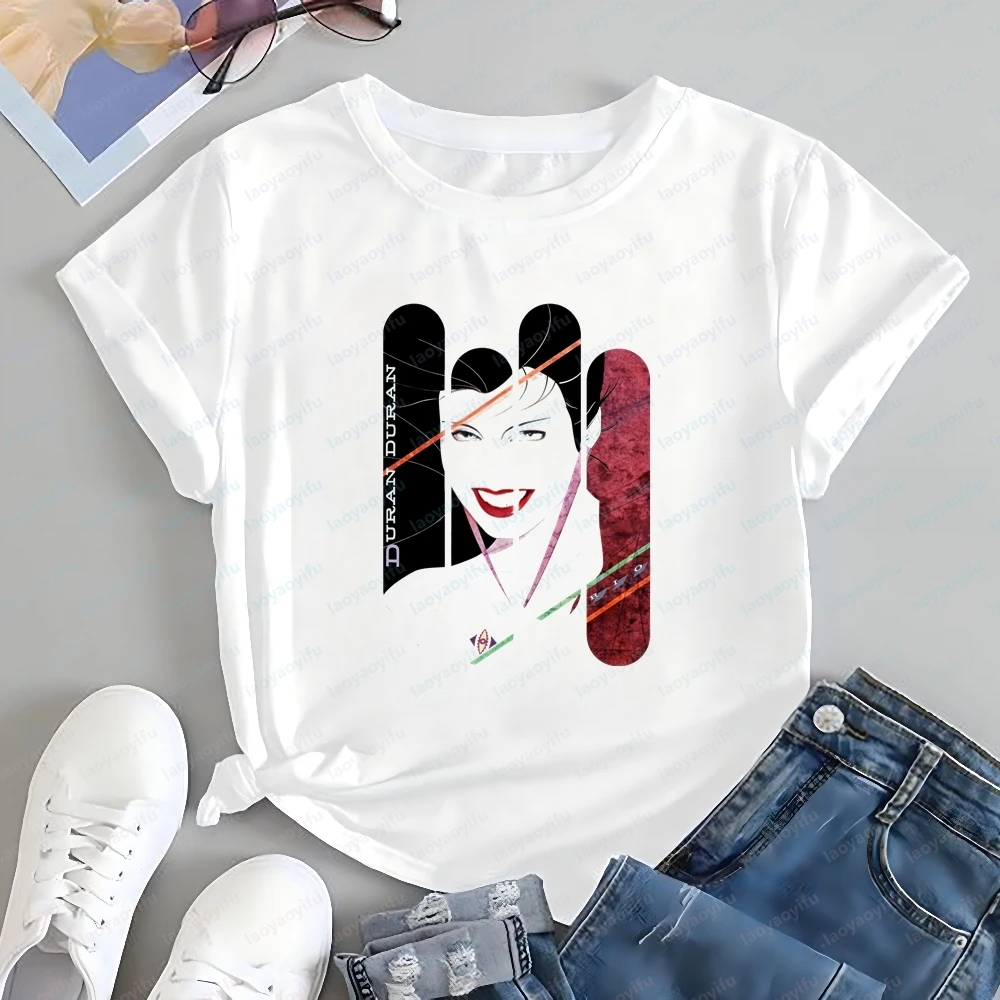 Newly Launched. Duran Duran Band. Summer Trendy Short-sleeved T-shirt Suitable for Both Men