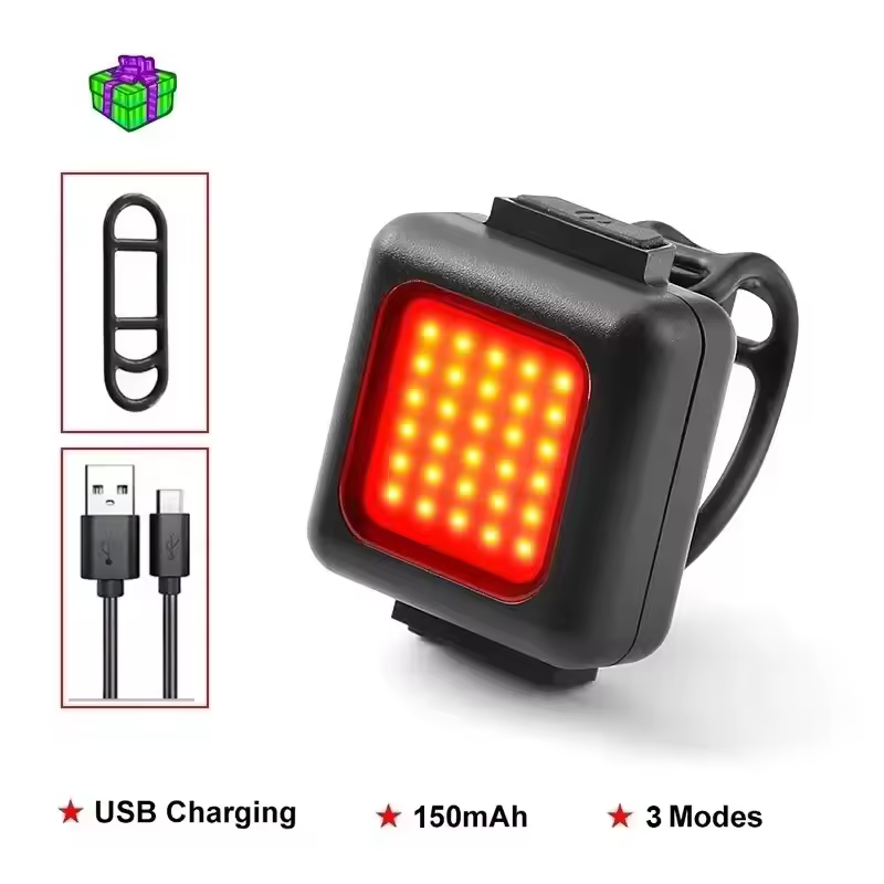 BUCKLOS Bike Light COB Front Rear Bicycle Lights LED Rechargeable Mountain Road Bicycle Lamp MTB Tail Light Cycling Flashlight - Image 15