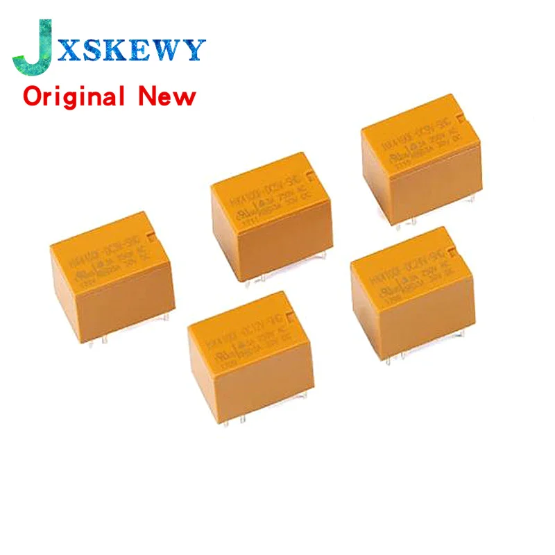 5Pcs relay HK4100F-DC12V-SHG HK4100F-DC5V-SHG 6 pin 3A 3V / 5V / 9V / 12V / 24V HK4100F-DC24V-SHG HK4100F-DC3V-SHG