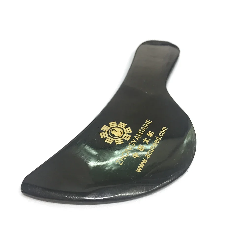 Buffalo Horn Guasha Board Massage Guasha Board Horn Gua Sha Massage Board Scraping Plate Buffalo Horn