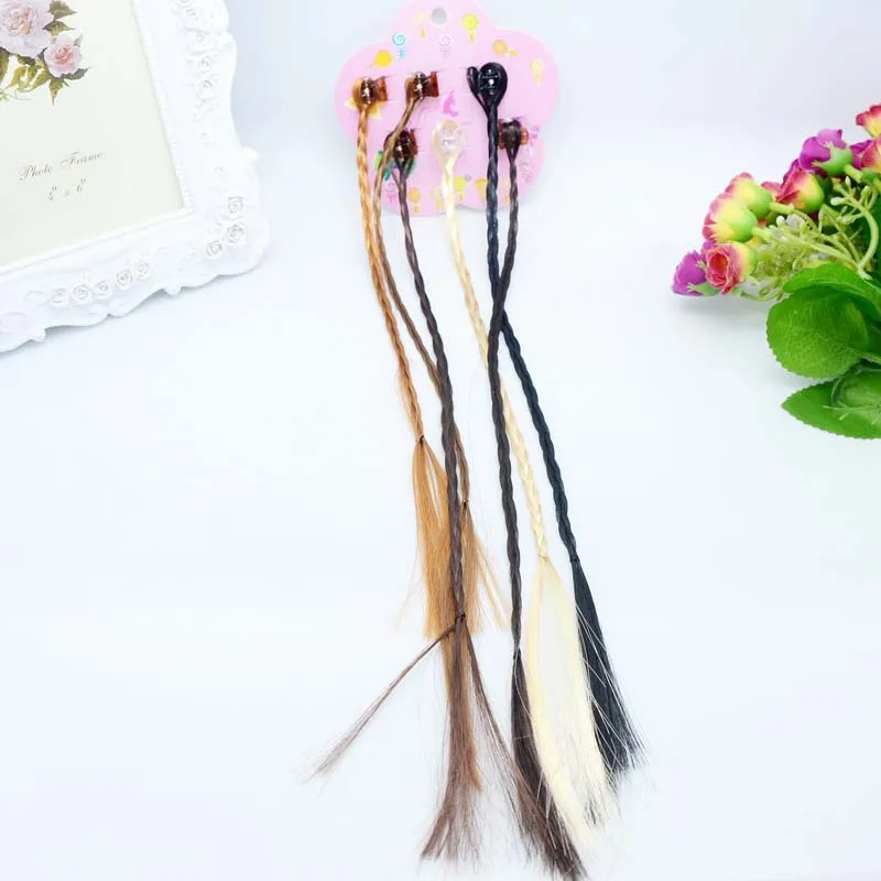 Small claw clip beaded colorful twist festival performance hair band headdress