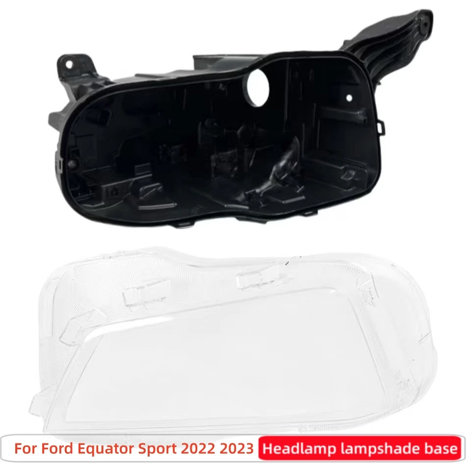 For Ford Equator Sport 2022 2023 Car Interior Spare Parts Base Head Lamp Shell Bulb Holder Front Headlamp Lamp Cover