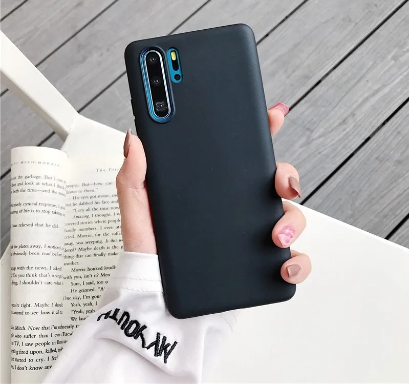 For Huawei P30 Pro Matte Case Silicone TPU Soft Case Huawei P30 Lite Candy Cover Case
