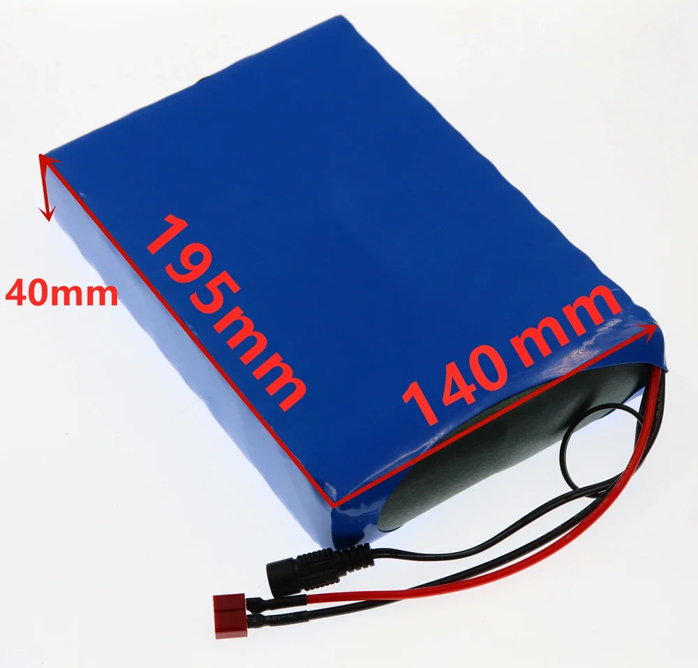 

36V 14000mAh Electric bicycle Battery Built-in 20A BMS 18650 Lithium Battery pack 42 volt 2A Charging E-bike Battery + Charger