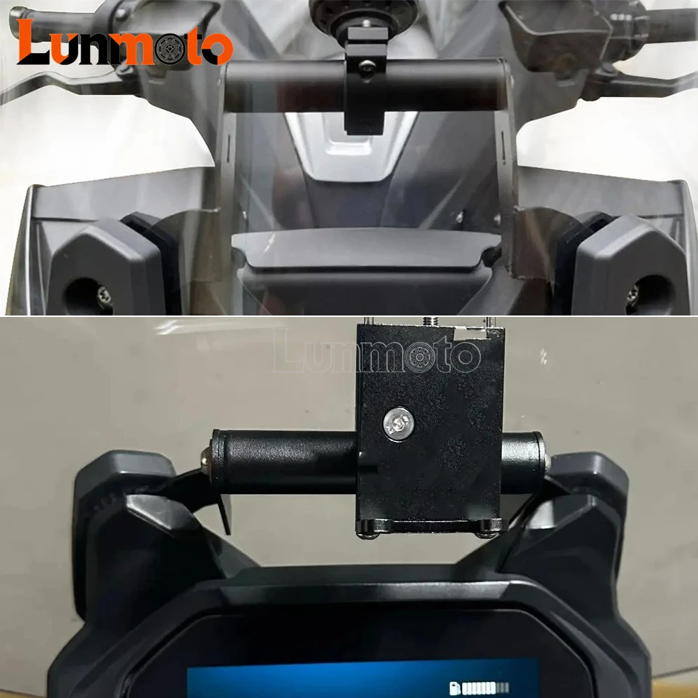 For BMW C400GT C400 GT C 400GT 2019-2024 Phone Holder GPS Mount 12mm 22mm Motorcycle Navigation Bracket Handlebar Extension Kit