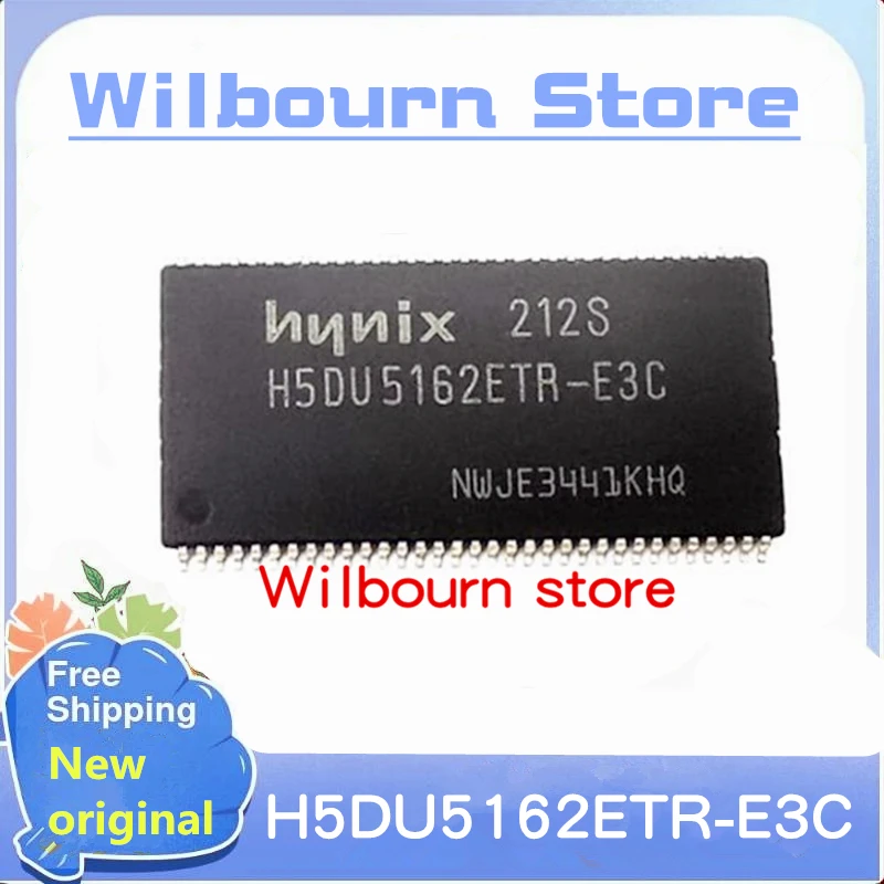 10PCS~50PCS/LOT H5DU5162ETR-E3C TSOP66 100% New Original Spot stock