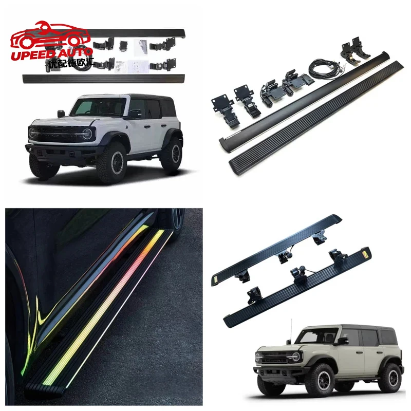 Suitable for STLF Car With Quick Release Mechanism Fords Bronco Electric Pedal Welcome Step