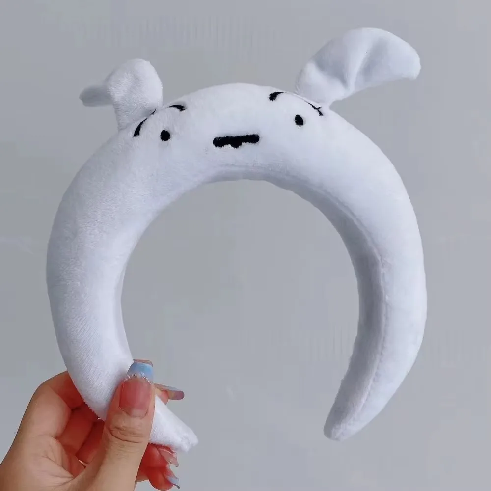 Cartoon Crayon Shinchans Headband Pajama Shinchan Nohara Shiro Kantamu Action Kamen Hair Decorations Hairpin Women Girl Gifts view 5