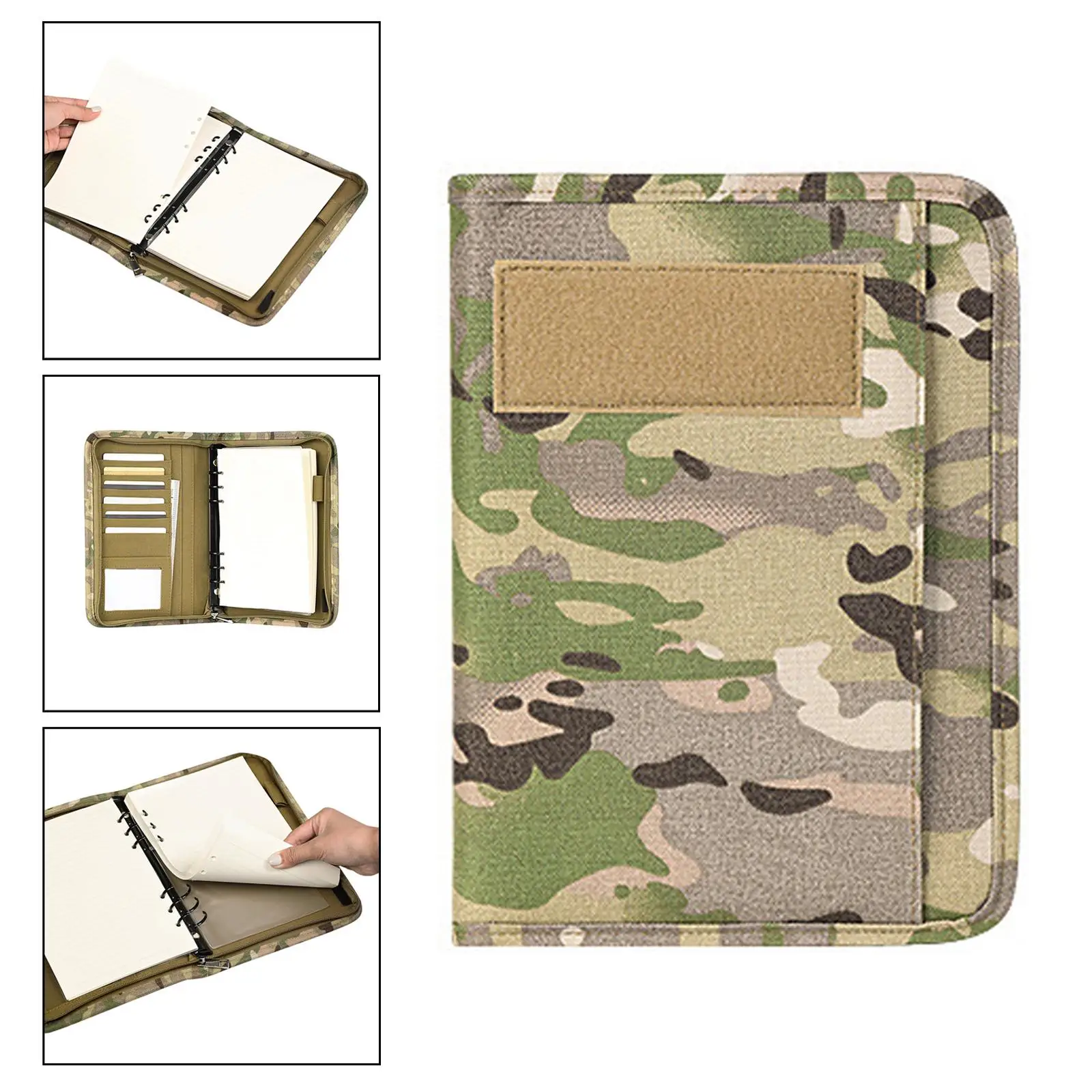 

Notebook Cover Case Log Book Cover Wear Resistant Practical Journal Cover Notepad Cover for Outside Camping Travel Business Home