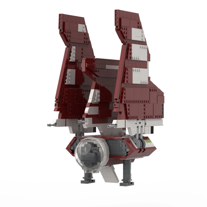 MOC Eta-class Shuttle Building Block Set Space Wars Republiced Ambassadorialed Shuttle Airplane Toys for Kids Gifts