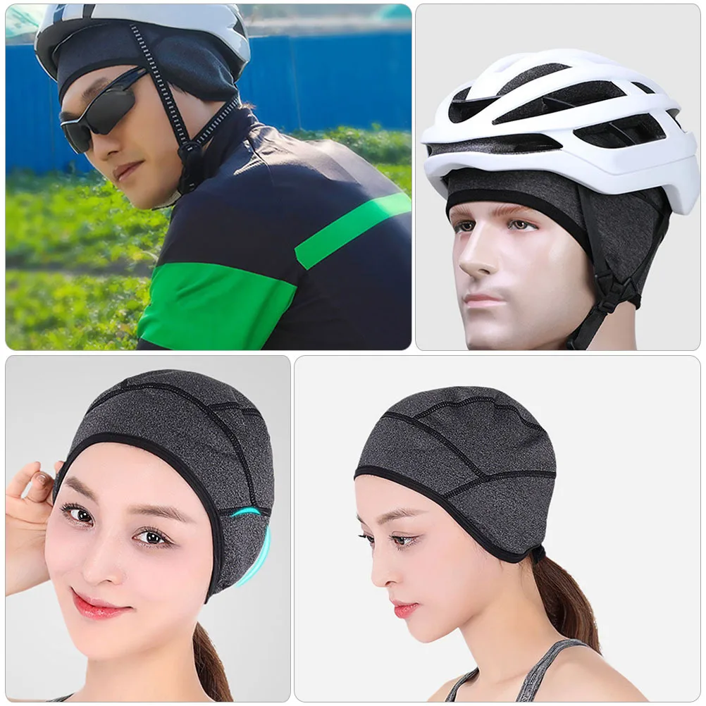 

Warm Liner Hat for Breathable Protective Inner Fit for Motorcycle Bike Electric Vehicle Cycling Snowboard Riding