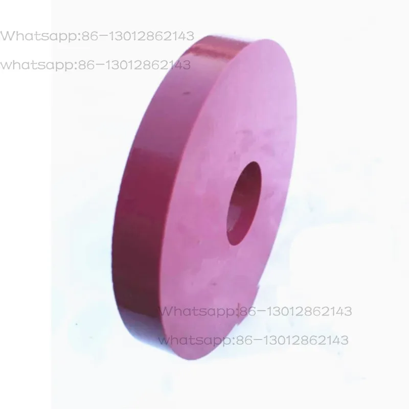 3000# Ruby Abrasive Grinding Wheel 75x10x10mm, Ultra Hard Wear-resistant Fine Grinding Polishing Stone Wheel