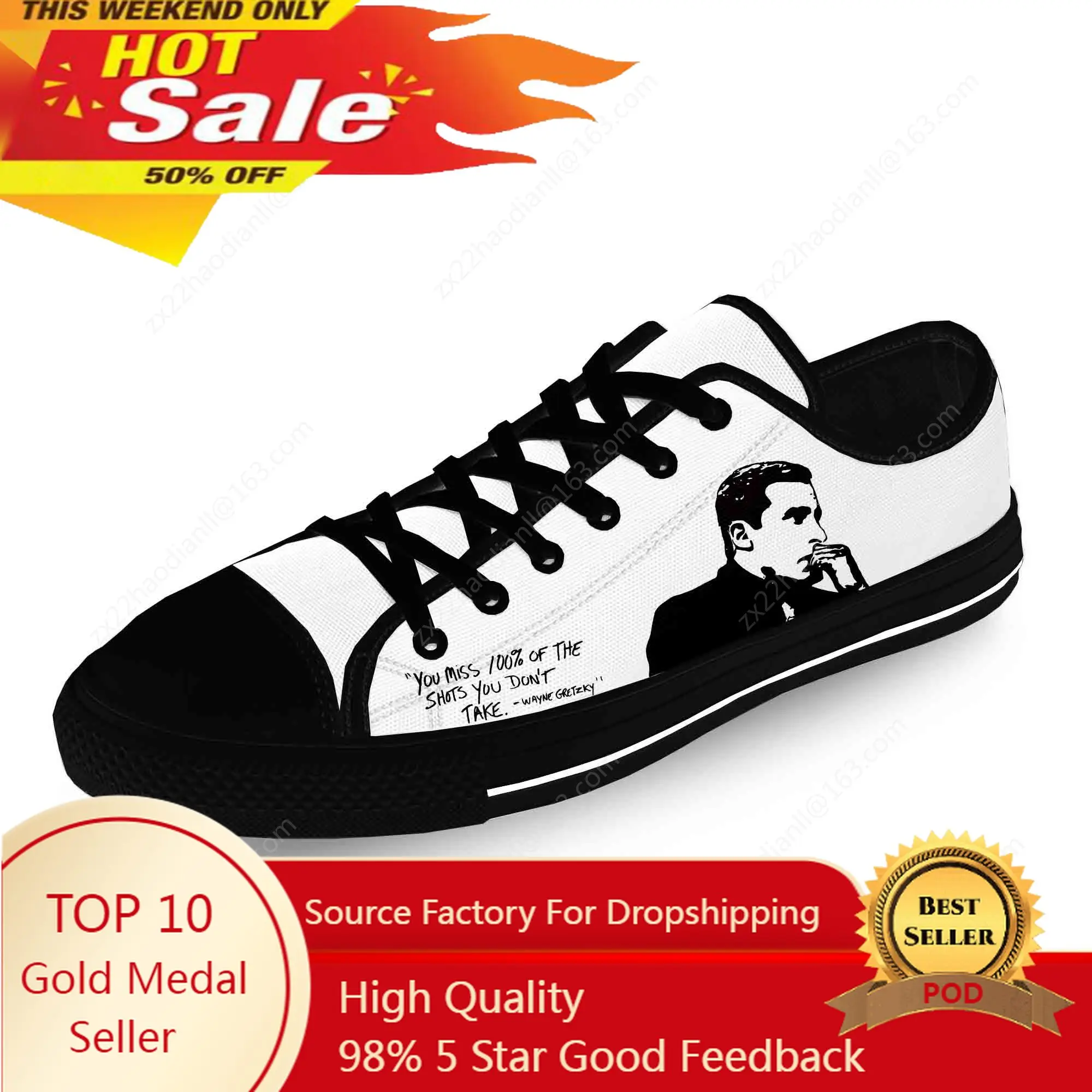 

Michael Scott The Office TV Show Casual Cloth Fashion 3D Print Low Top Canvas Shoes Men Women Lightweight Breathable Sneakers