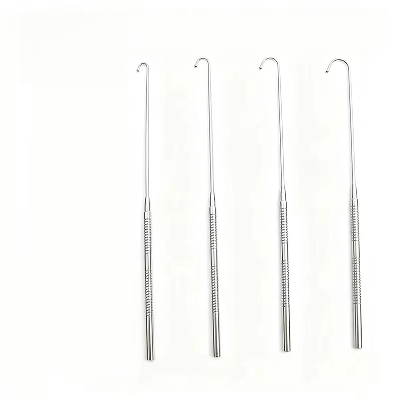 Spherical Tip Spay Retractor Hook Steel 6/8/10/12mm Veterinary Ovary Uterus Ligation Pet Surgical