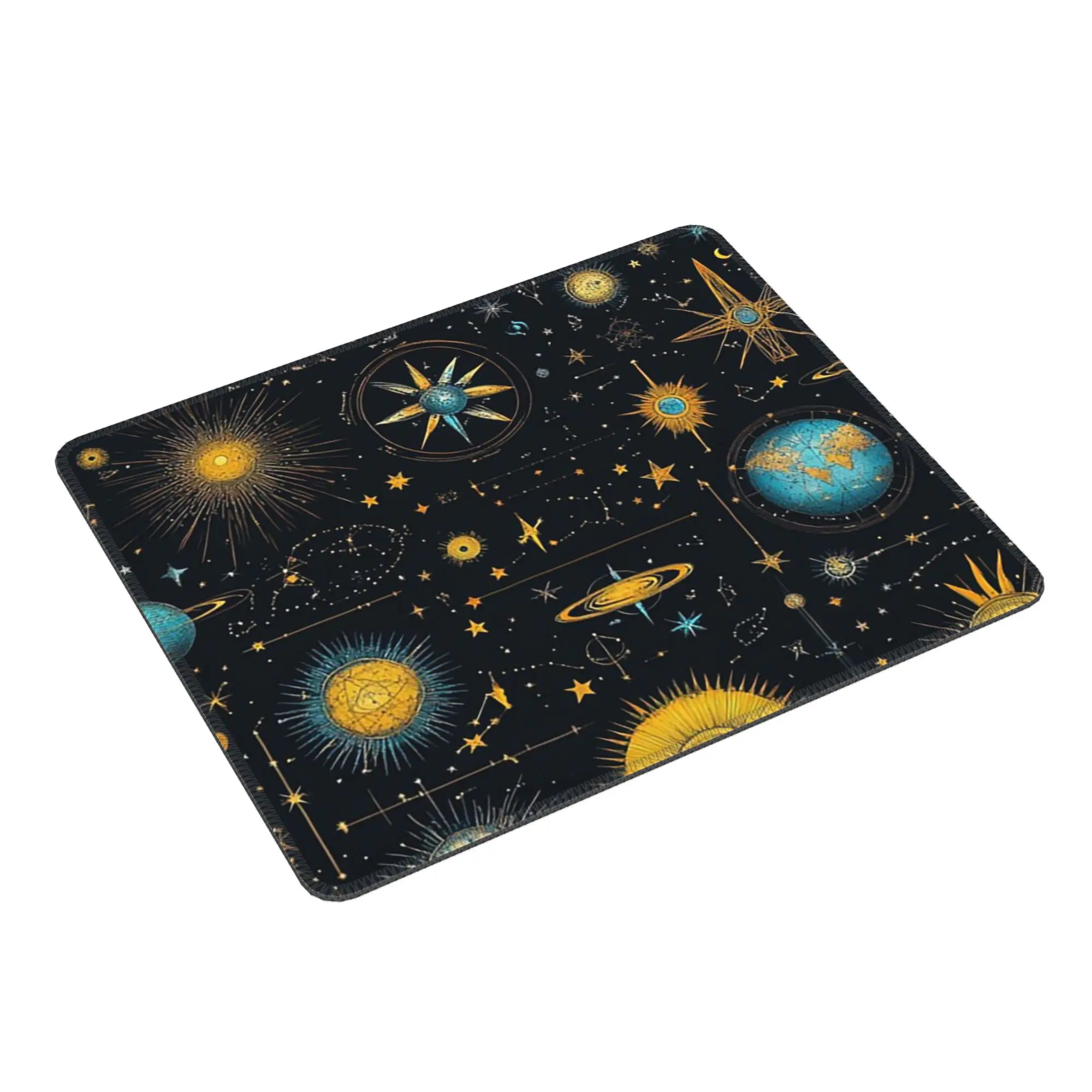 Cosmic Celestial Star Planet Galaxy Mouse Pad Computer Keyboard Mouse Mat Gamer PC Laptop Desk Mat Office Table Mats