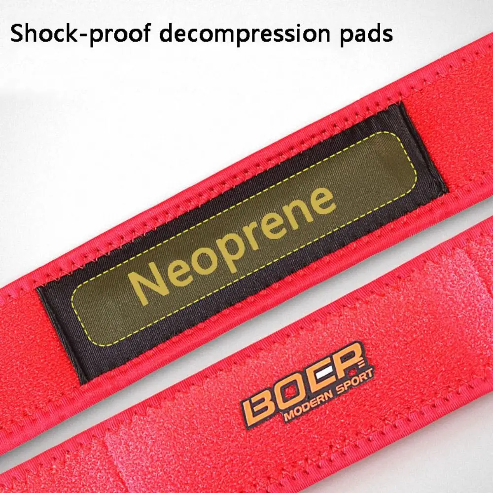 Adjustable Knee Braces Pads Shock Absorption Knee Tendon Protector Knee Support Strap Breathable Kneecap Band