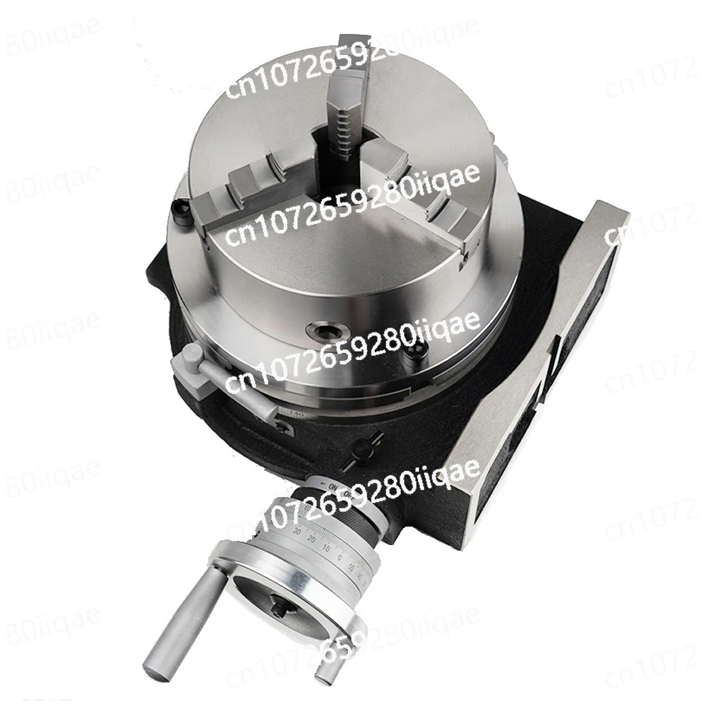 

Dividing Head Precision Semi Universal 4" 5" 6" 8" 10 Inch Indexing Head 80mm 100mm 125mm 160mm 200mm 3-Jaw 4 Jaws Chuck