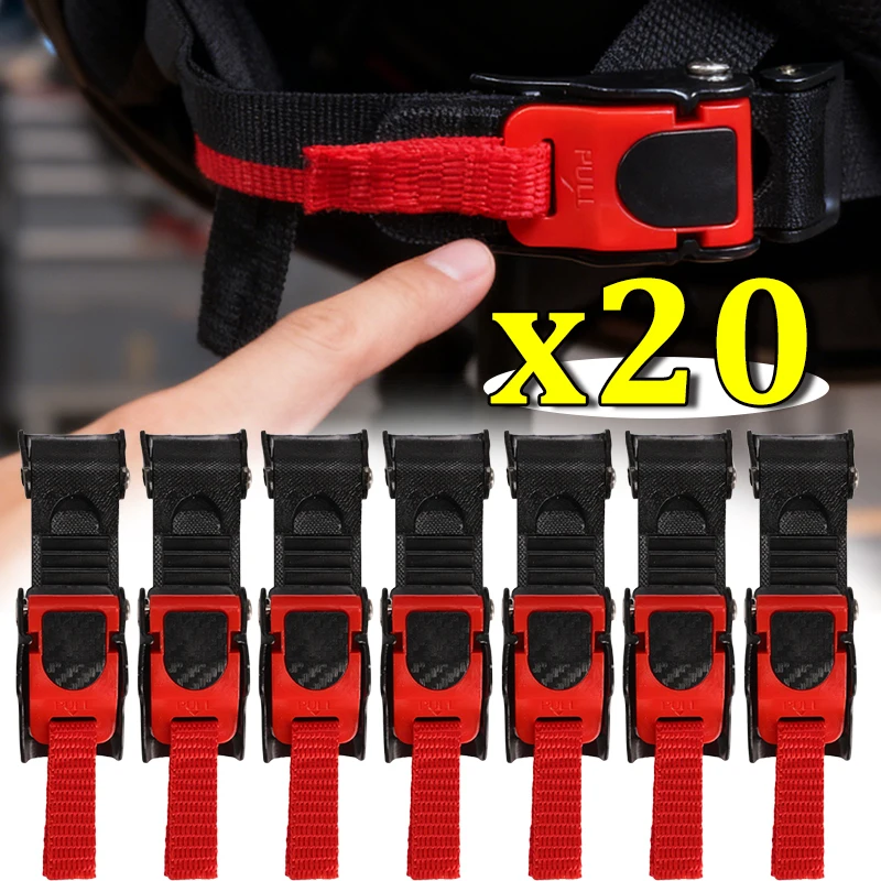 1/5/10/20PCS Helmet Lock Plug Quick-Release Zipper Helmet  Buckle for Electric Scooters and Motorcycle Helmets Accessories