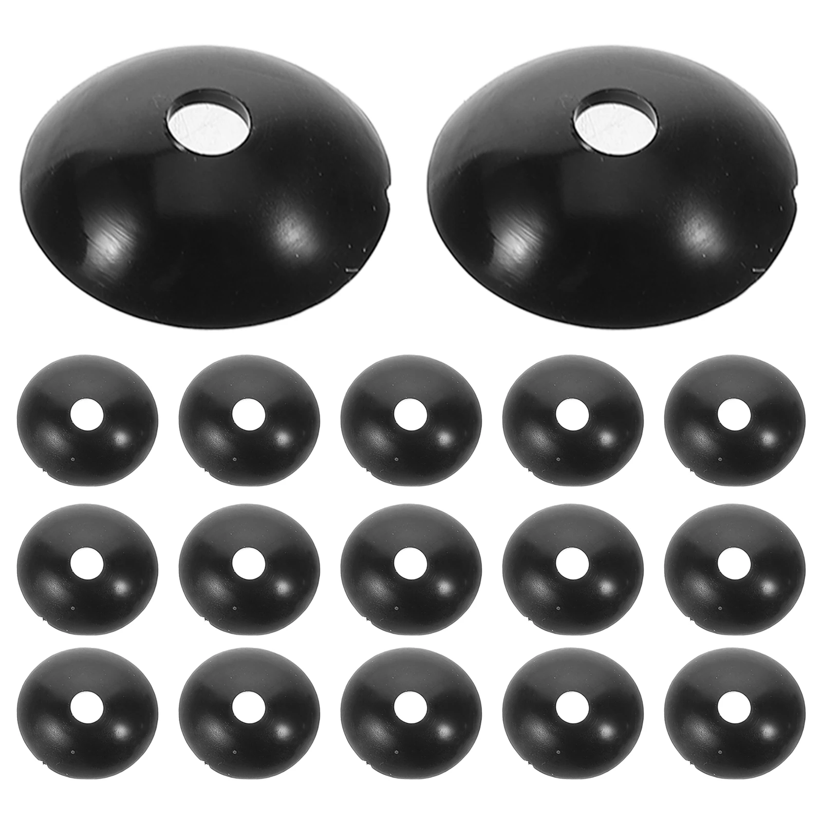 

20pcs Camper Awning Waterproof Caps Durable Plastic Protective Covers Windproof Tent Poles End Plugs Replacement For Rv Canopy