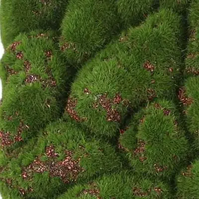 Simulated Moss Foam Board 31x47cm Green Brown Flocked Fake Stone Plant Background Wall For Home Garden For Hotel Mall Decor DIY