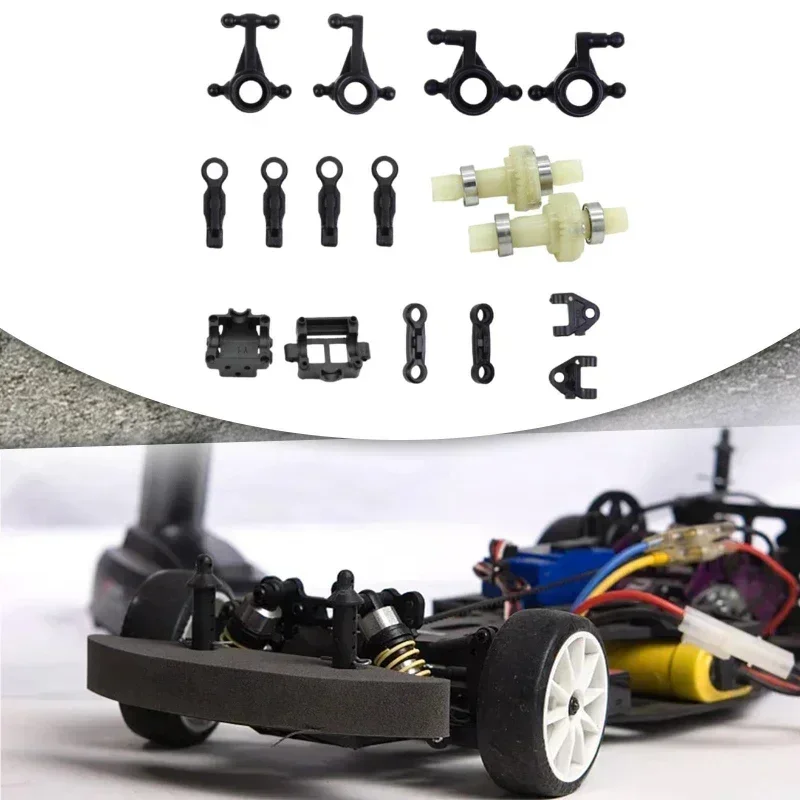 RC รถอะไหล่ชุดอุปกรณ์เสริม Upper และ Lower Arm Gear Case สําหรับ Wltoys 284010 284161   โมเดล 1:28 Scale RC Hobby Car รถบรรทุก