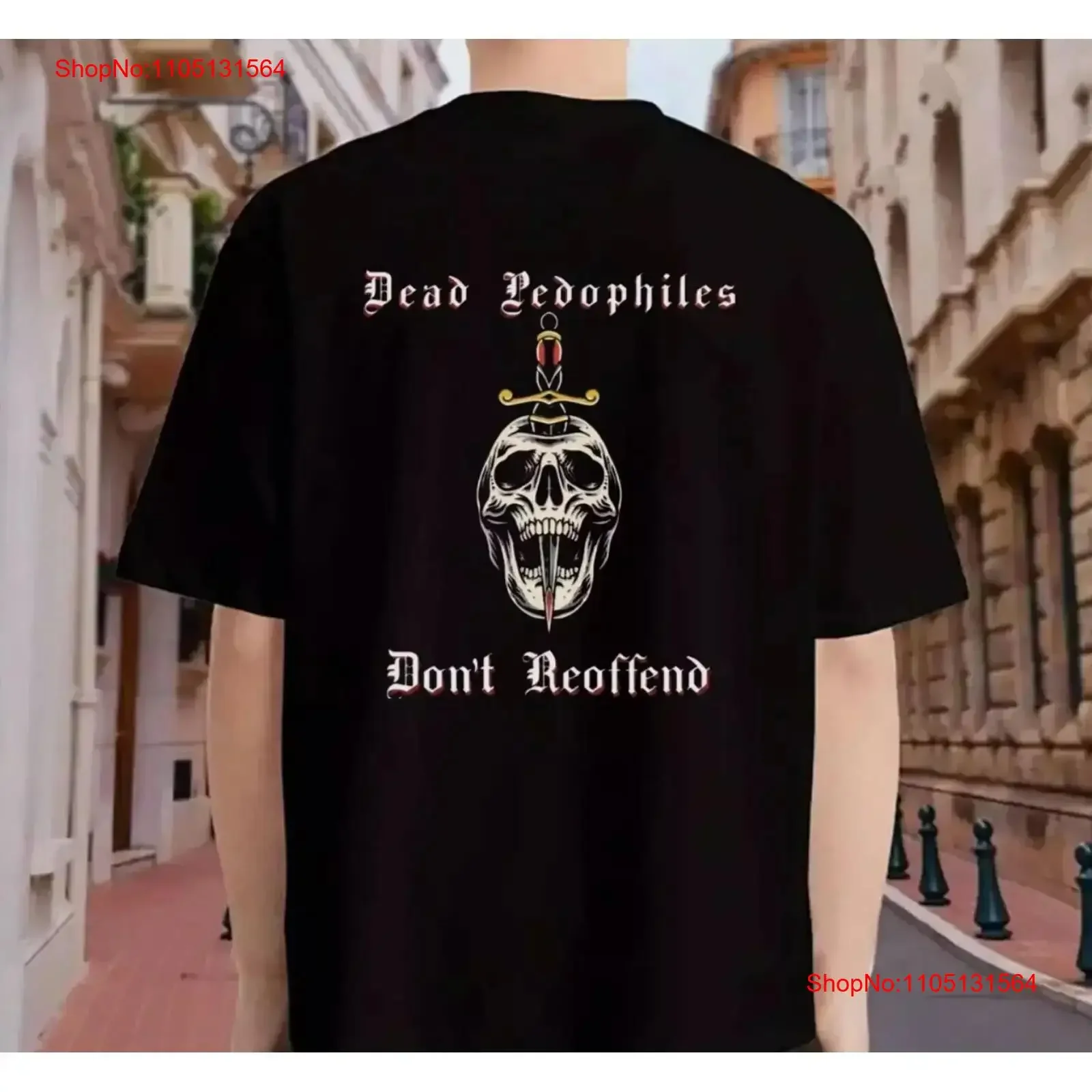 Футболка Dead Pedophiles Don_t Reoffend, винтажная стираная слегка дизайнерская одежда унисекс, уличная одежда с графикой, дышащая