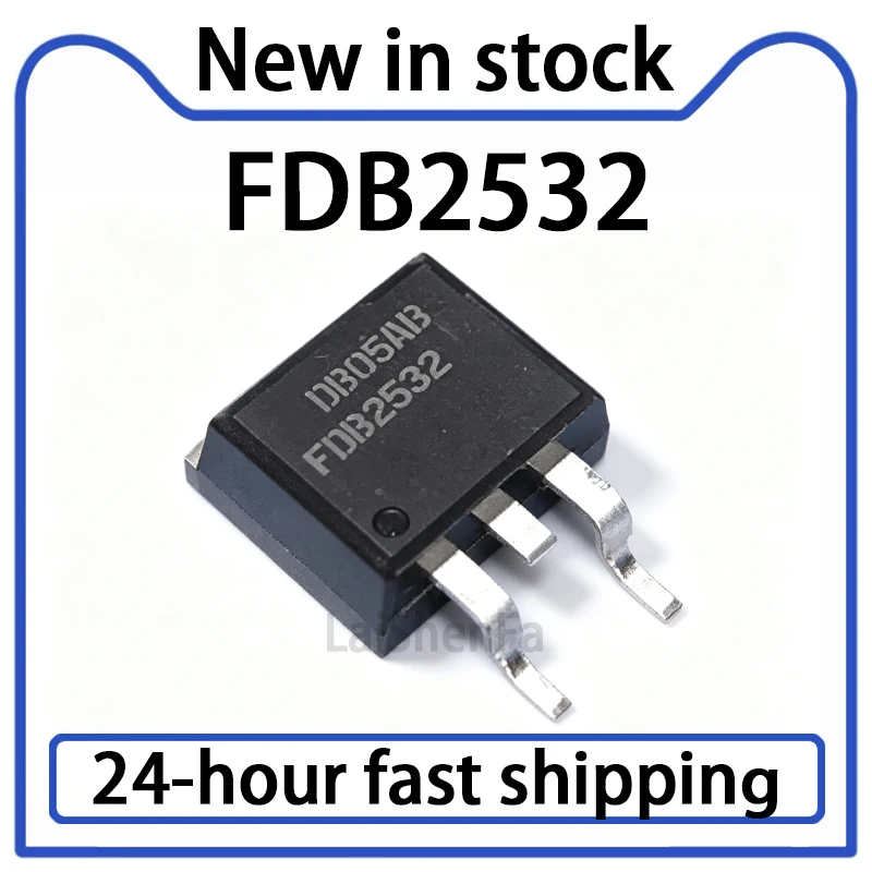 10PCS New FDB2532 TO-263 150V/79A MOSFET