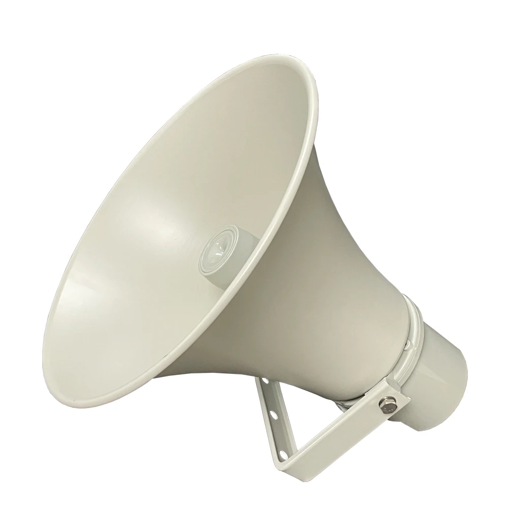 Outdoor Waterproof Horn Speaker Supports  Power 30-50W,Support Internet LAN Remote Broadcast Mobile APP Management