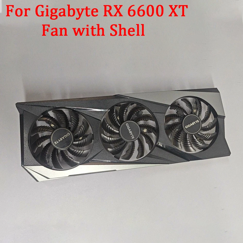 For Gigabyte RX 6600 XT Video Card Fan with Shell