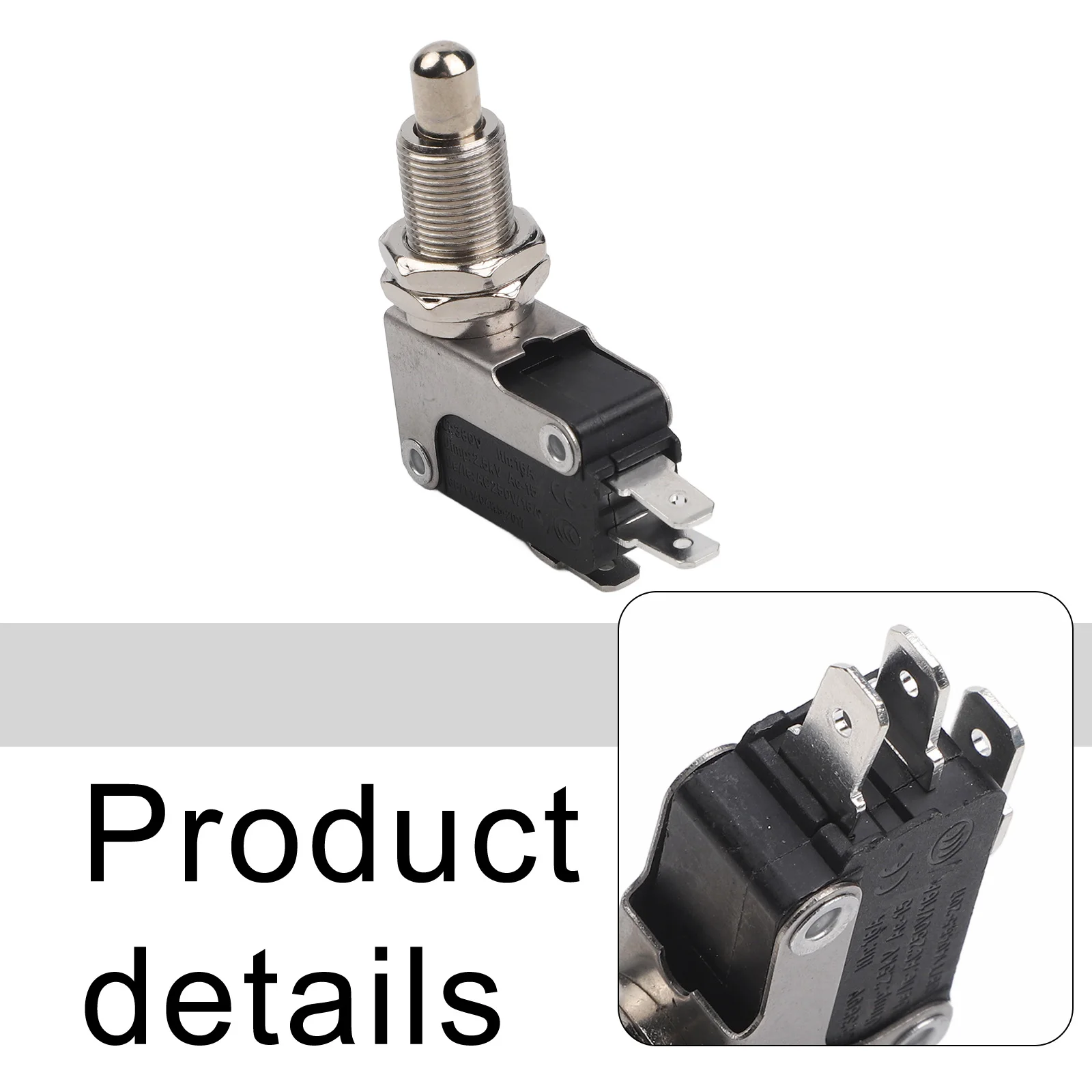 Panel Mount V16-1CQ Limit Fretting Switch with Precise Travel Activation for Conveyor Systems and Packaging Machines