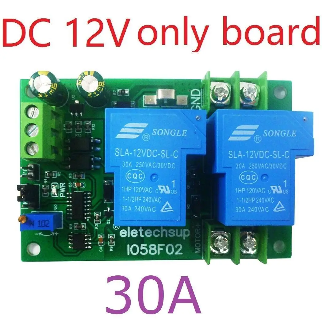 DC Short Circuit Power Brushed  Overcurrent Protect Forward Reverse