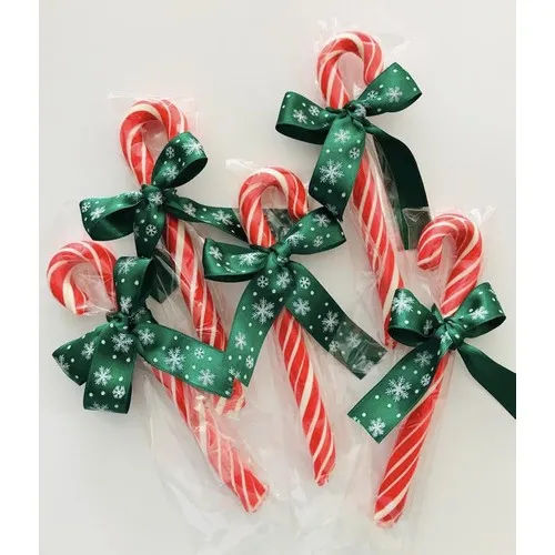 Hediyedebiz Christmas Candy Canes 15 Pcs