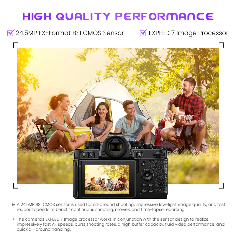 كاميرا Nikon Zf بدون مرآة FX بإطار كامل بدون مرآة HD للسفر فيديو مدونة فيديو في الوقت الحقيقي كاميرا Nikon ZF